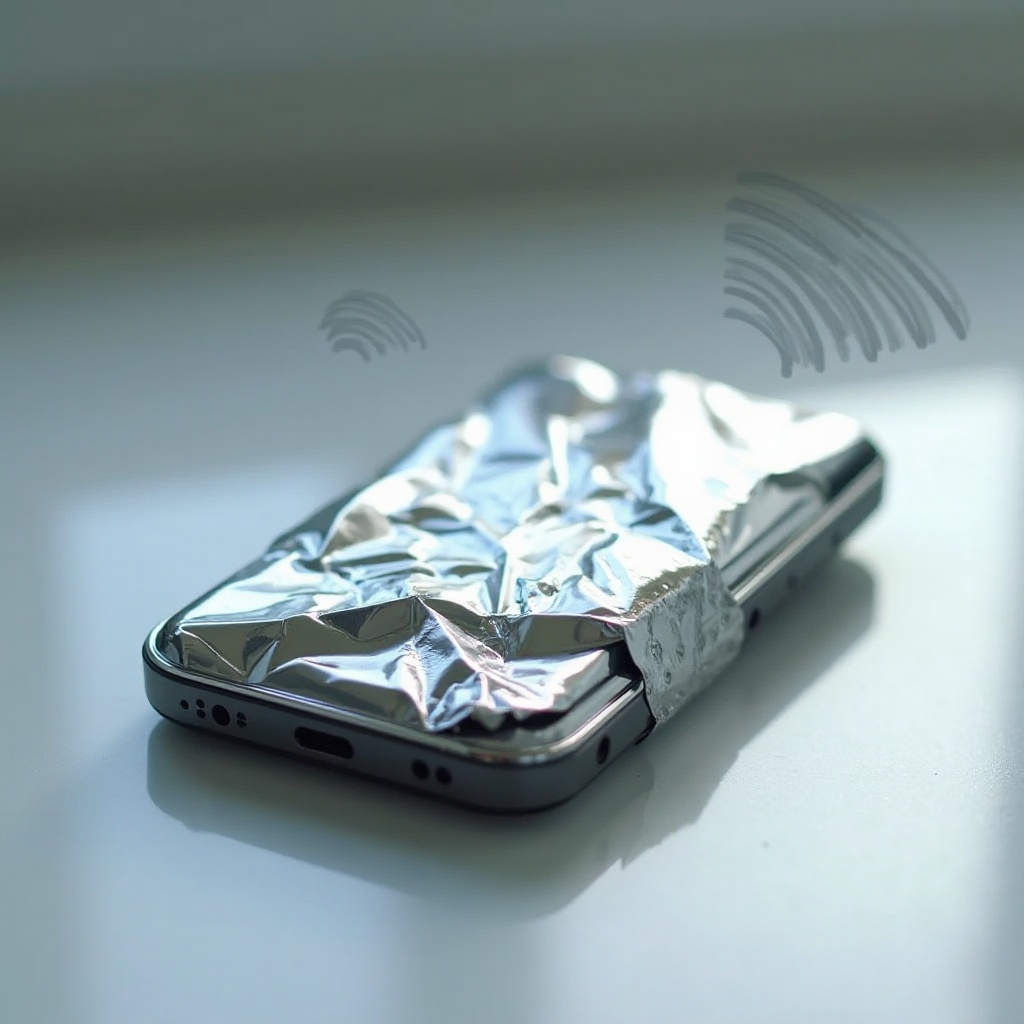 telefonunu alüminyum folyoya sarmak sinyali engeller mi