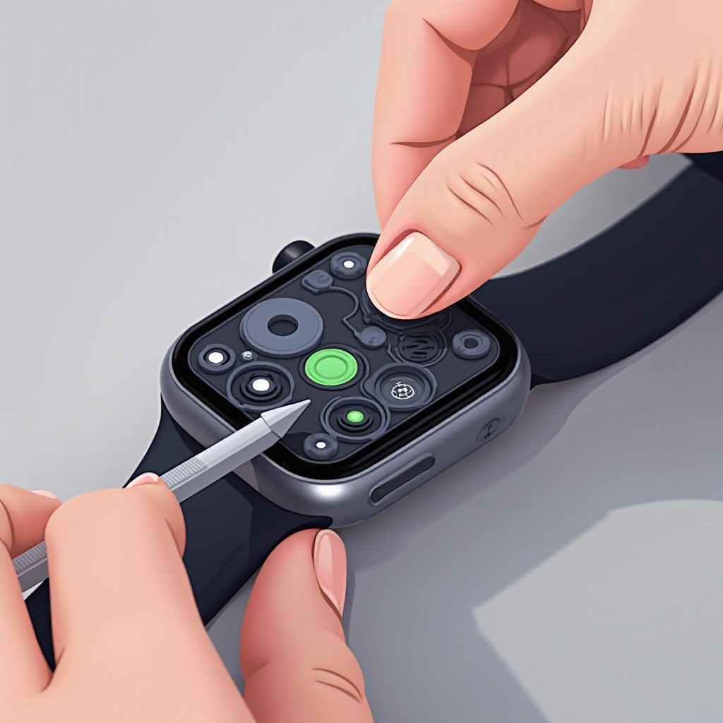 sensor do apple watch não está funcionando