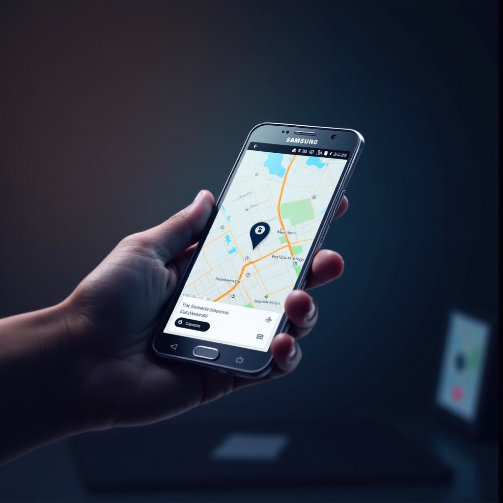 come condividere la posizione su samsung