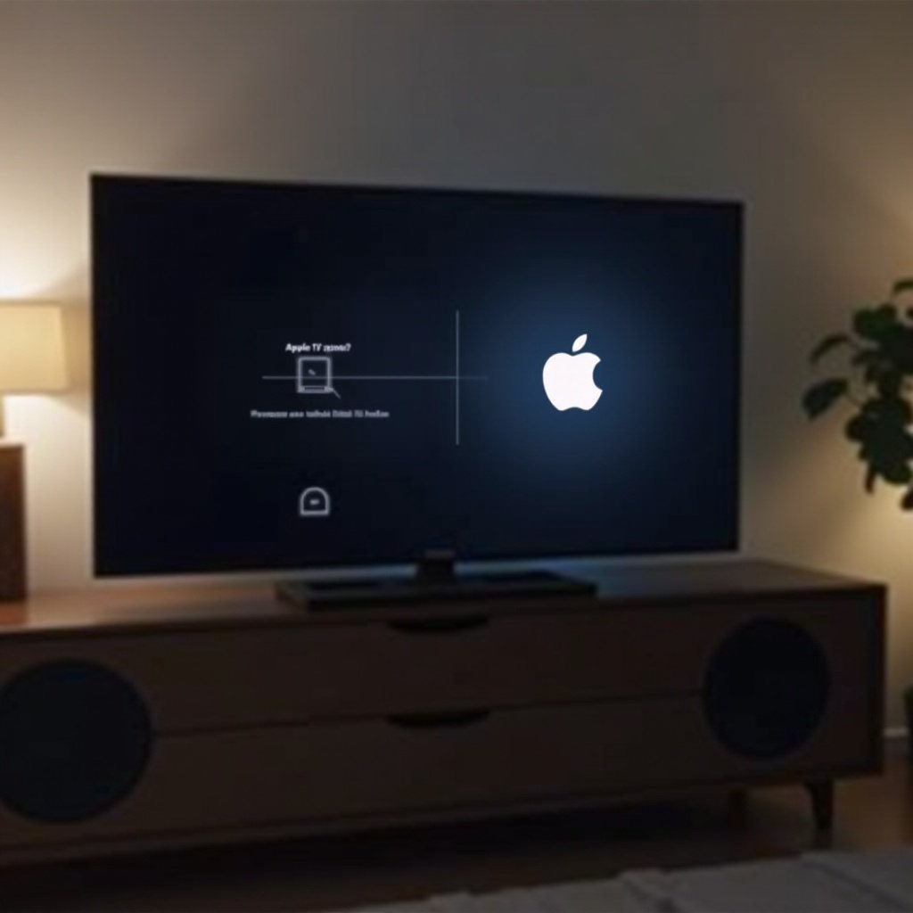 por que a Apple TV está tão escura na minha TV Samsung?