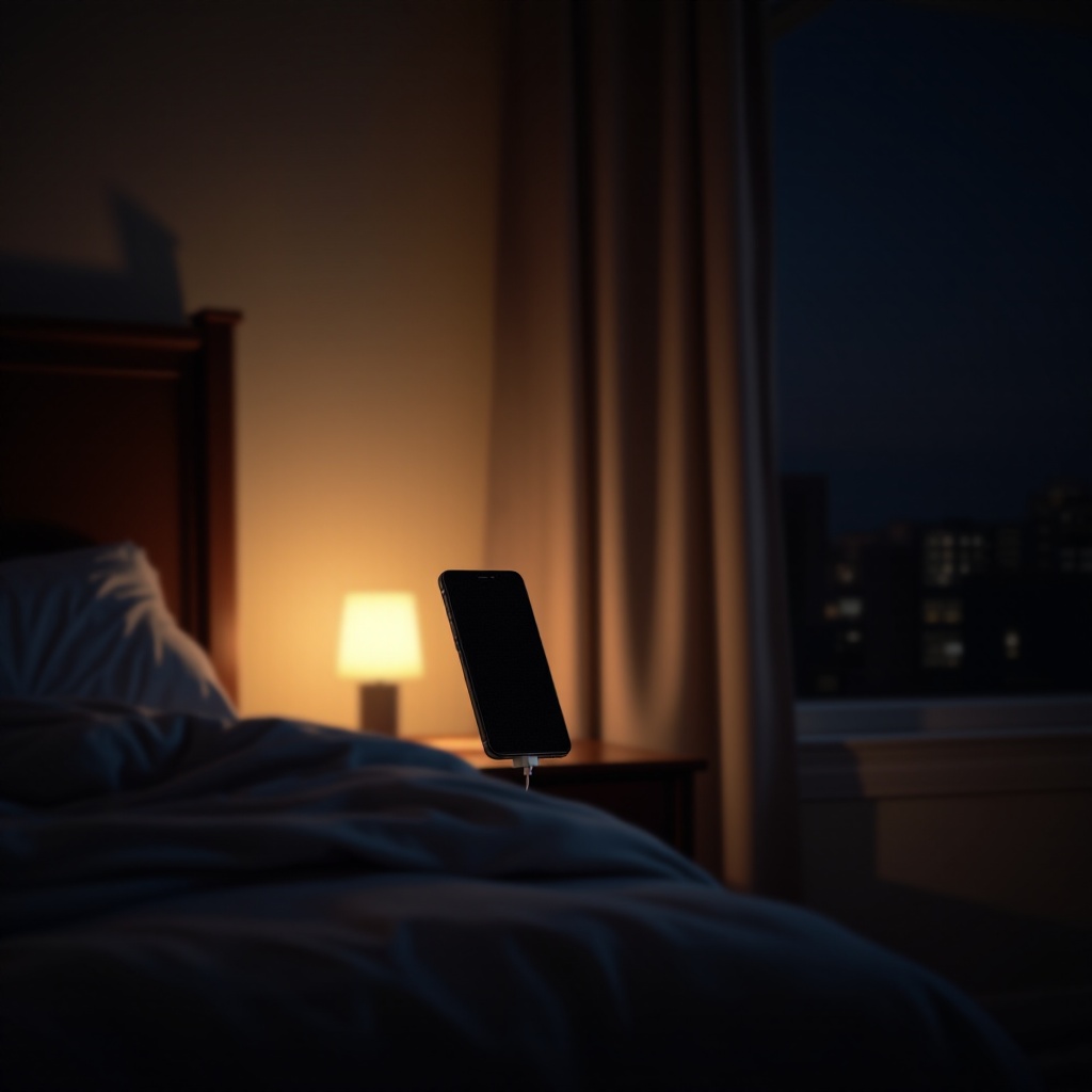 carregar o seu telefone durante a noite é ruim